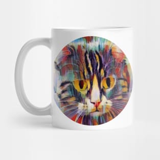 Frisky floppy cat Mug